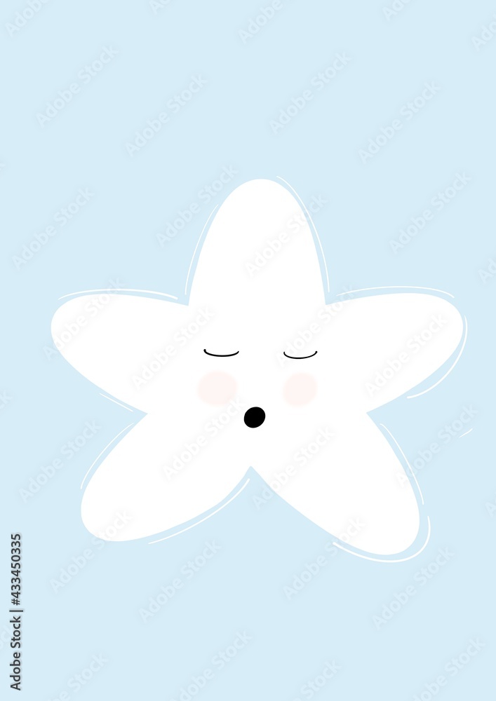 Sleeping Star Blue Space Celestial Sleeping Star Blue Space Celestial
