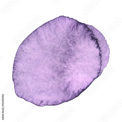 Grunge watercolour background texture on white. Vector graphic