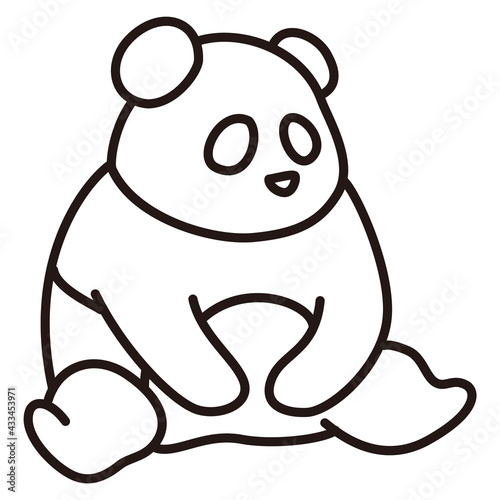 かわいい　パンダイラスト
