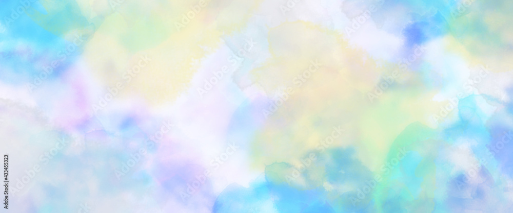 Colorful watercolor background