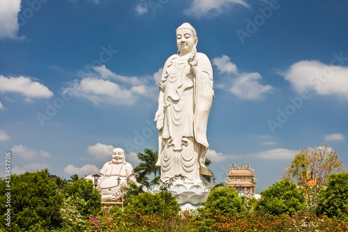 Vinh Trang Pagoda, My Tho, Mekong Delta, Vietnam, Asia photo