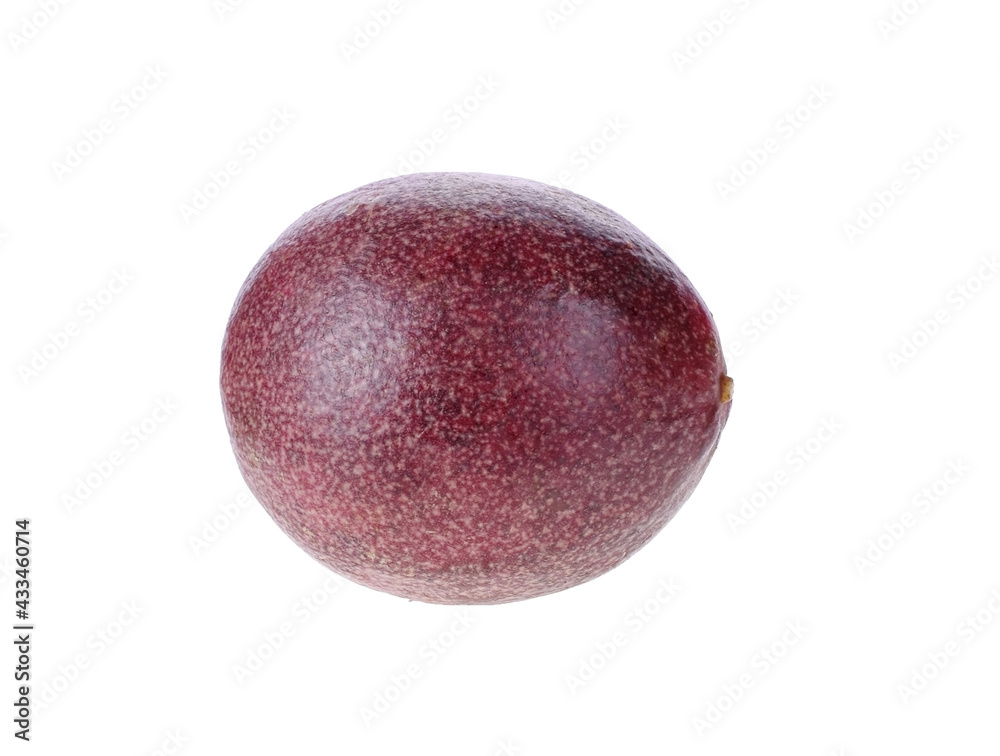  Passion fruit isolated on a white background