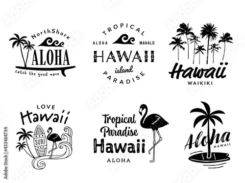 ハワイのタイポグラフィ（hawaii typography）