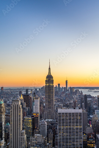 Empire State Building at Sunset