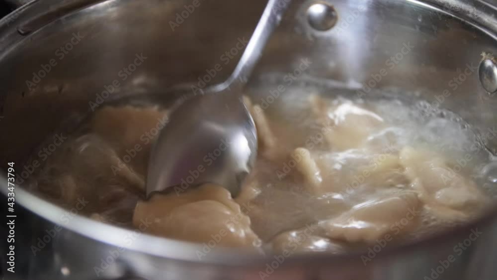 Homemade dumplings - Russian dumplings. Cooking dumplings. Homemade dumplings - Russian dumplings. Cooking dumplings.
