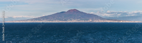 View of Volcano Vesuvius