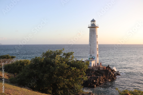 Phare de Vieux Fort Guadeloupe Basse terre Antilles Françaises 