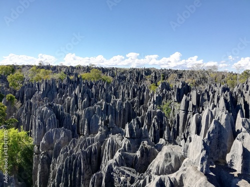 Tsingy Madagascar stone forest
