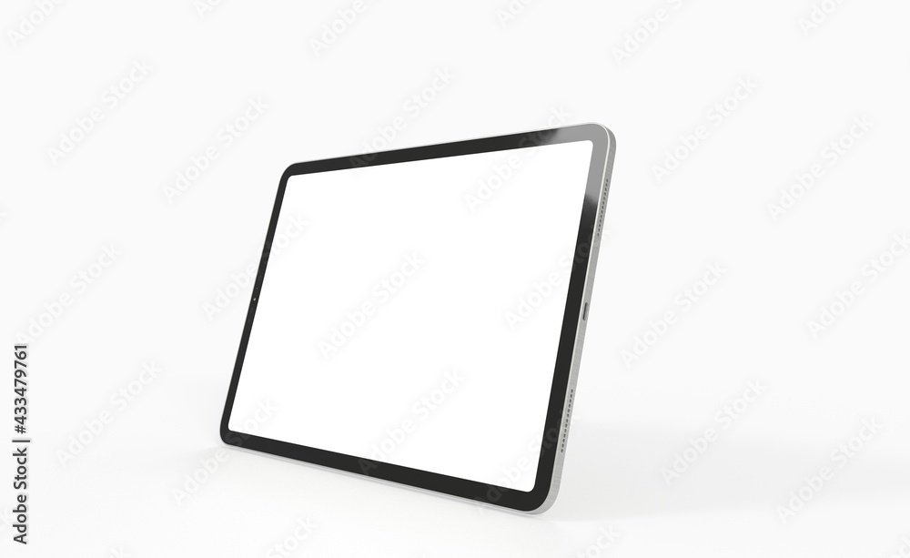 Tablet 3d computer with blank screen Tablet 3d computer with blank screen