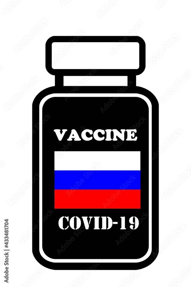 Obraz premium Vaccin russe contre la pandémie de Covid-19