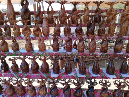 Fotografia carved baobabs
