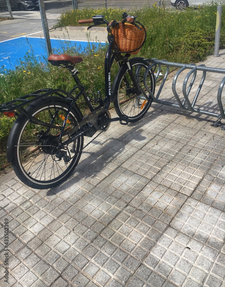 bicycle in the street