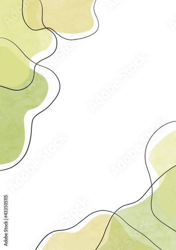 abstract creative backgrounds in minimal trendy style with copy space for text and photo - design templates for social media stories and bloggers - simple, stylish and minimal designs