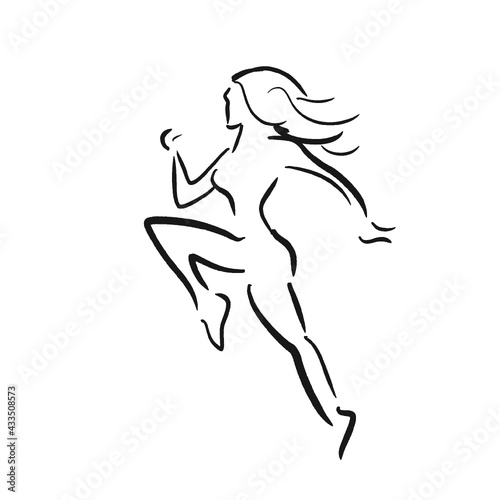 Run And Jump Girl