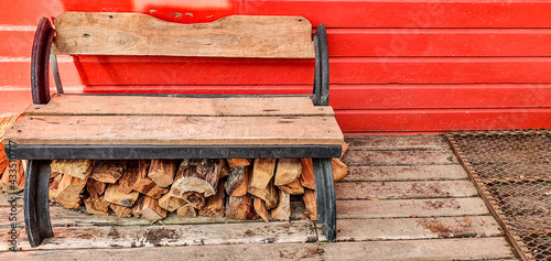 old wooden chair