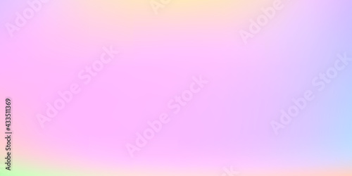 Pastel dreamy pink rainbow bright colorful background.Vector illustrations.