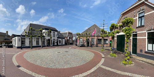 Panorama from the old town of Gramsbergen