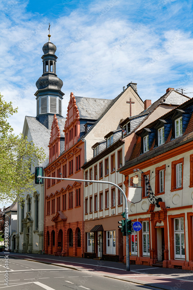 Worms am Rhein, Friedrichskirche und Rotes Haus