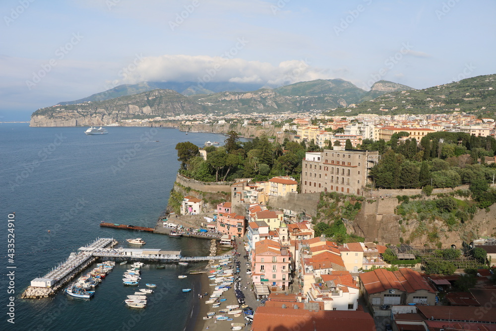 Sorrento on the Gulf of Naples, Italy