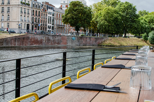 Photography Terrasse on the boat restaurant