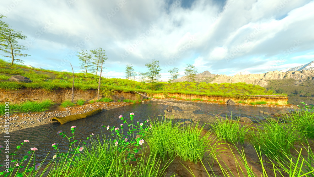Obraz premium 緑の風景