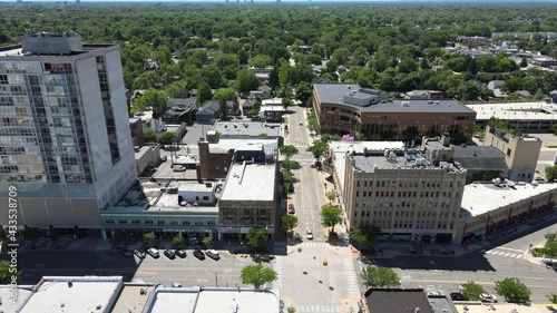 Royal Oak Michigan Summer Drone Shot photo