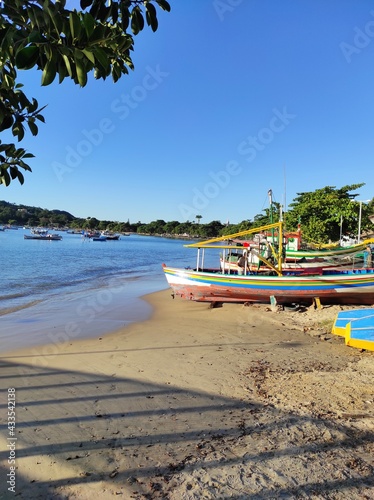 boats on the beach