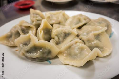 boiled jiaozi dumpling