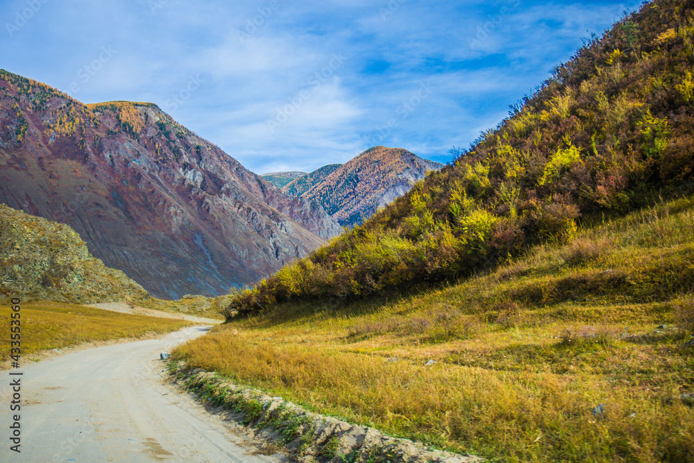 autumn in the mountains