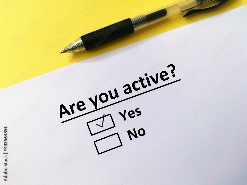 Obraz premium Questionnaire