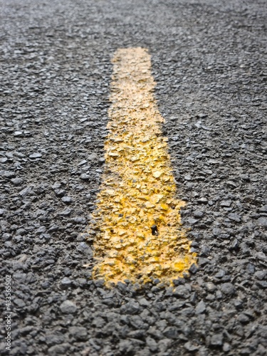 Road and Yellow Line