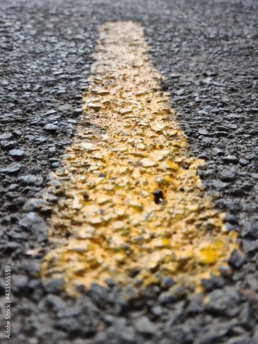 Road and Yellow Line