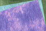 木目テクスチャー背景(寒色)  斑に染まった紫色の和紙の背景
