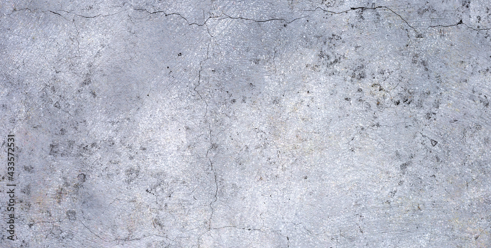Fototapeta premium Gray cement wall or concrete surface texture for background.