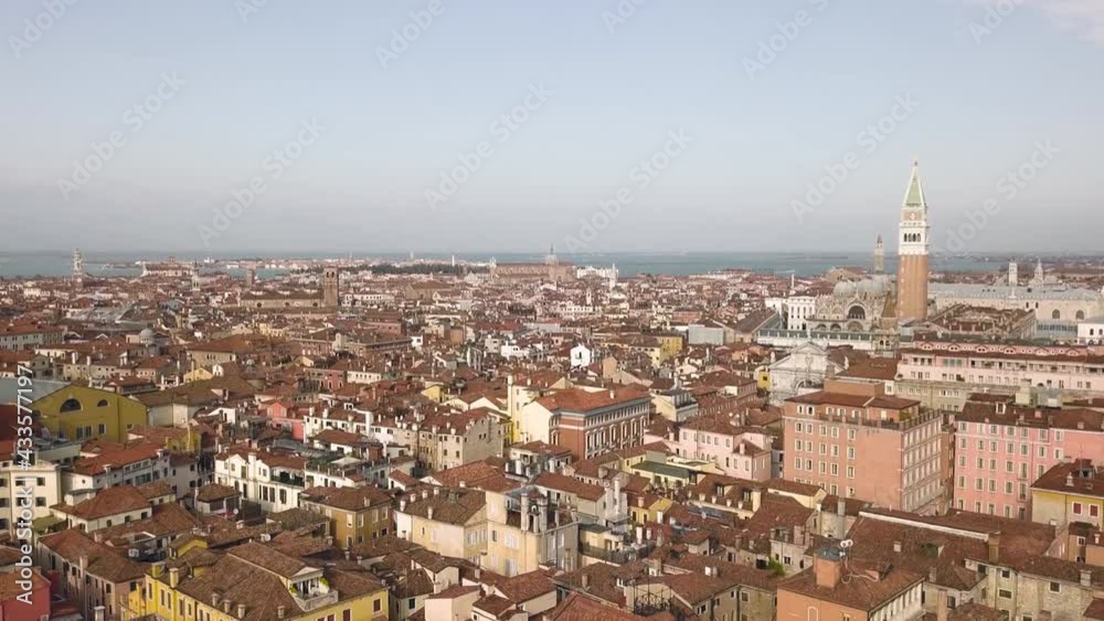 Cityscape of Venice. Aerial view Cityscape of Venice. Aerial view