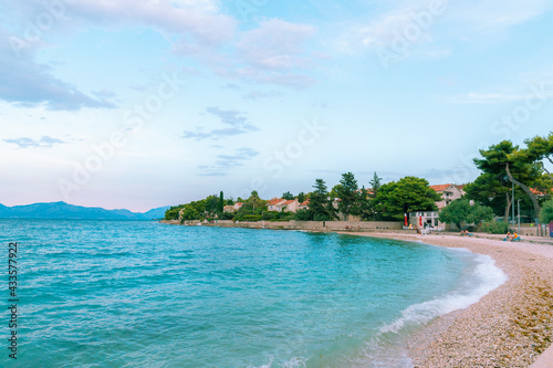 Fototapeta Naklejka Na Ścianę i Meble -  Beautiful view of Sutivan beach on the island of Brac, Croatia