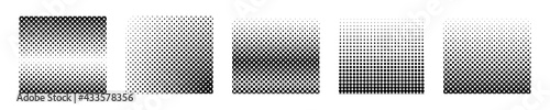 halftone vector gradient seamless dot background. geometric fade texture. dotted