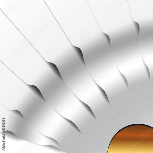 Hintergrund weiss Welle 12