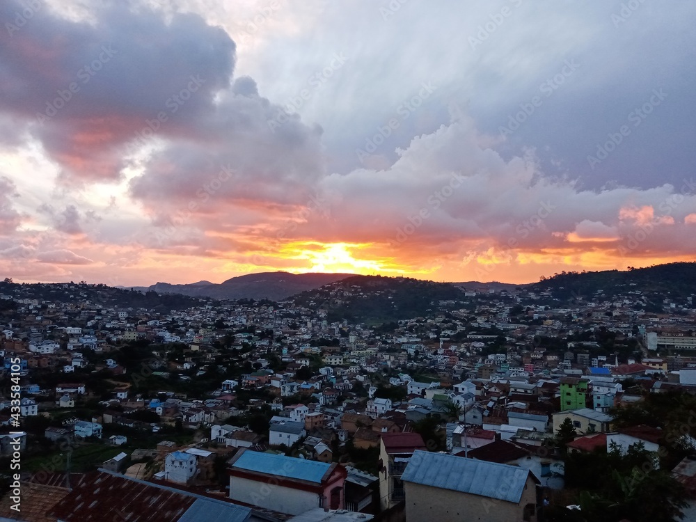Paysage de Fianarantsoa, Voyage, Fianarantsoa , Madagascar