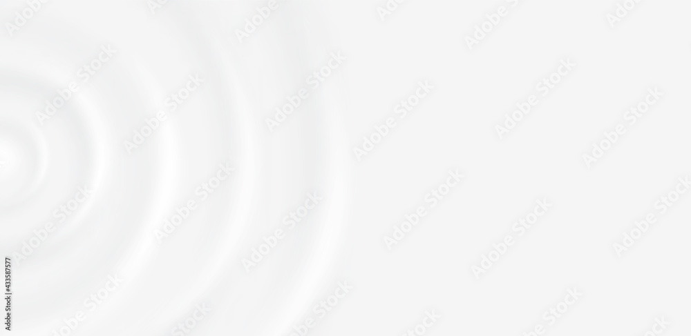 Obraz premium White ripple milk surface texture abstract background vector illustration