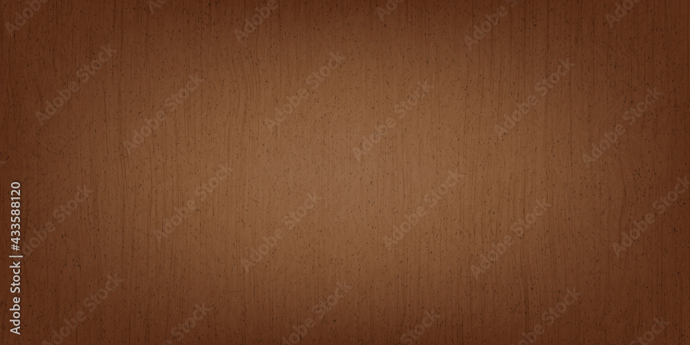 Fototapeta premium Retro old grunge vintage brown wooden texture abstract background vector illustration