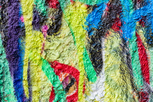 colorful old pain the wall, grunge color pain background