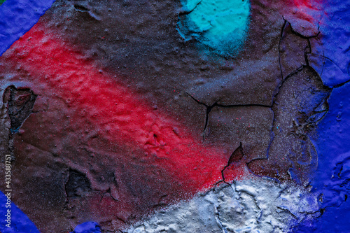 colorful old pain the wall, grunge color pain background