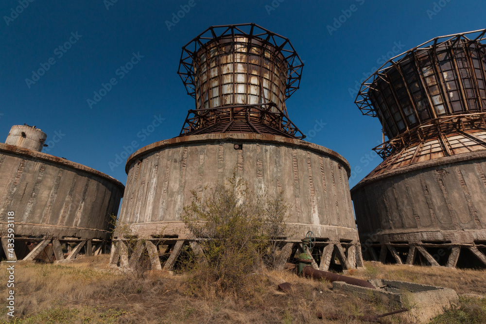 territory of an abandoned power plant in yerevan territory of an abandoned power plant in yerevan