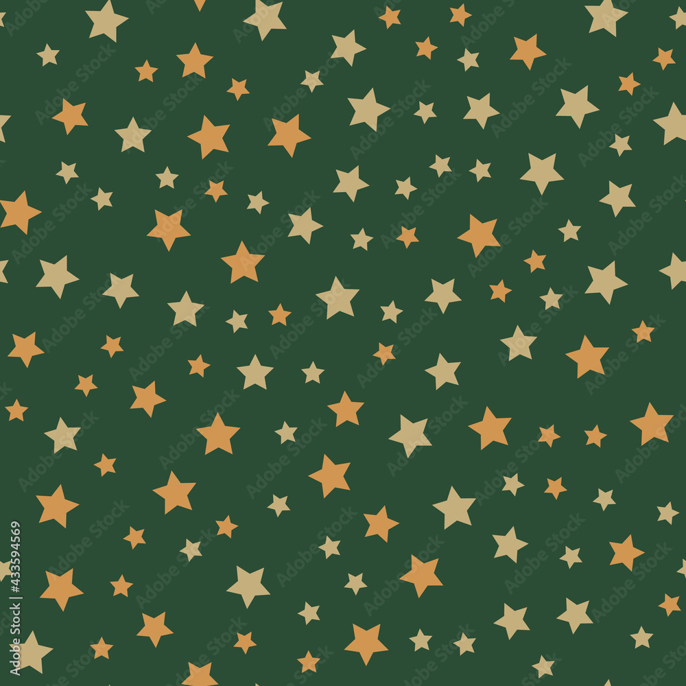 Beautiful star seamless pattern. Beautiful star seamless pattern.