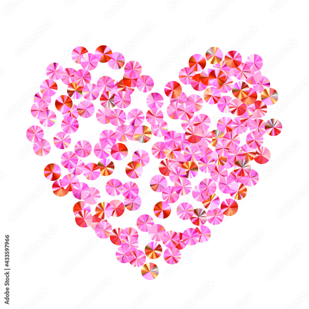 Rose gold sequin confetti placer vector background. Wedding invitation card background. Circle flickering tinsel particles holiday decoration. Romantic bridal confetti texture. Rose gold sequin confetti placer vector background. Wedding invitation card background. Circle flickering tinsel particles holiday decoration. Romantic bridal confetti texture.