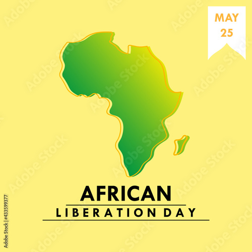 African liberation day vector illustration. 