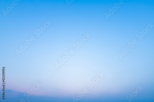 blue bright dramatic sunset sky in countryside or beach colorful cloudscape texture air background.
