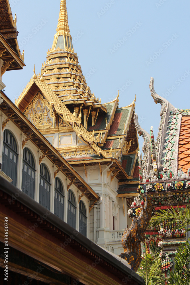 hall at the royal palace in bangkok (thailand) 