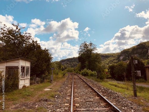 railway in the countryside